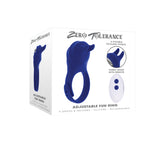 Zero Tolerance ADJUSTABLE FUN RING Cock Rings Vibrating